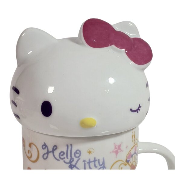 Rare Sanrio Hello Kitty Mug with porcelain head 2007/2009 - Picture 4 of 12